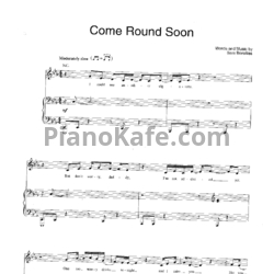 Ноты Sara Bareilles - Come round soon - предпросмотр