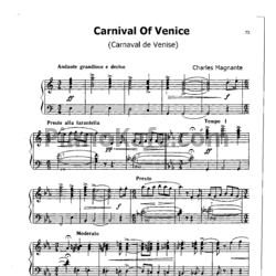 Ноты Charles Magnante - Carnival of Venice