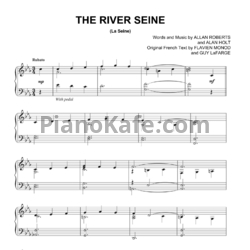 Ноты Allan Roberts and Alan Hold - The river seine - предпросмотр