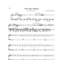 Ноты Pusher feat. Mothica - Clear