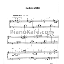 Ноты Dave Brubeck - Kathy's waltz - предпросмотр