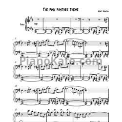 Ноты Henry Mancini - Pink Panther Theme - предпросмотр