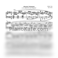 Ноты Vladimir Titov - Musical Moment (Fuyugeshiki, Winter) Op.11 No.11