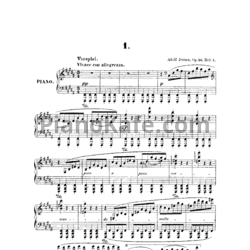 Ноты А. Йенсен - Лендлер из Берхтесгадена  (Op. 46) - предпросмотр