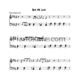 Ноты Ed Sheeran - Give me love - предпросмотр