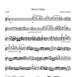 Ноты Lindsey Stirling - Mirror haus
