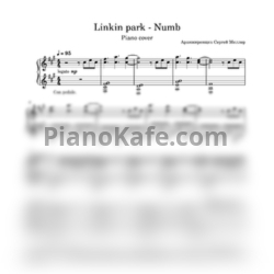 Ноты Linkin park - Numb (Piano cover by Serge Miller) - предпросмотр