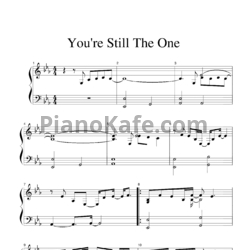 Ноты Shania Twain - You're still the one (Piano solo) - предпросмотр