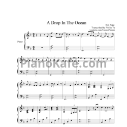 Ноты Ron Pope - A drop in the ocean (2)
