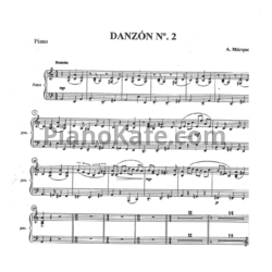 Ноты Артуро Маркес - Танец №2 (Клавир)