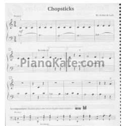 Ноты Arthur De Lulli - Chopsticks - предпросмотр