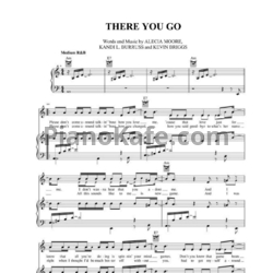 Ноты Pink - There you go - предпросмотр