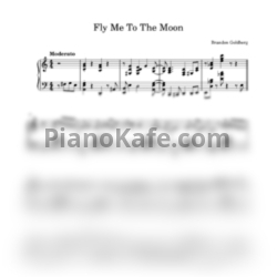 Ноты Brandon Goldberg - Fly me to the moon - предпросмотр