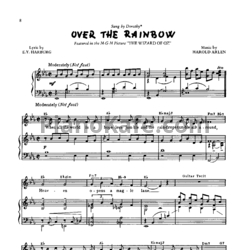 Ноты Harold Arlen - The wizard of Oz (Книга нот) - предпросмотр