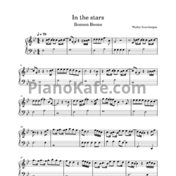 Ноты Benson Boone - In the stars