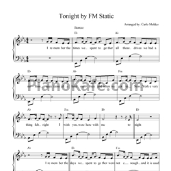 Ноты Fm Static - Tonight