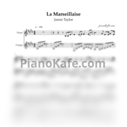 Ноты James Taylor - La Marseillaise