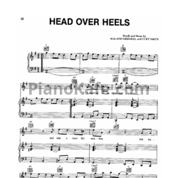 Ноты Tears For Fears - Head over heels