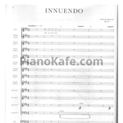 Ноты Queen - Inniendo (Книга нот) - предпросмотр