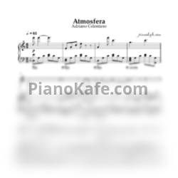 Ноты Adriano Celentano - Atmosfera - предпросмотр
