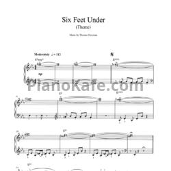 Ноты Thomas Newman - Six feet under (Theme) - предпросмотр