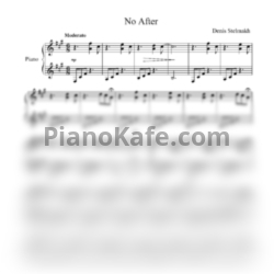 Ноты Denis Stelmakh - No after - предпросмотр
