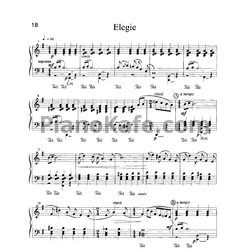 Ноты Манфред Шмитц - Элегия - предпросмотр