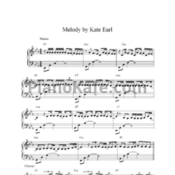 Ноты Kate Earl - Melody