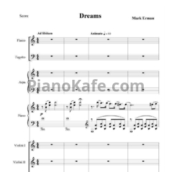 Ноты Mark Erman - Dreams (Партитура) - предпросмотр
