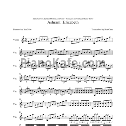 Ноты Ashram - Elizabeth