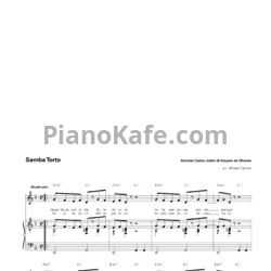 Ноты Antonio Carlos Jobim & Aloysio de Oliveira - Samba torto - предпросмотр