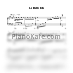 Ноты George Davidson - La Belle Isle - предпросмотр