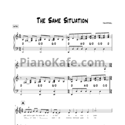 Ноты Joni Mitchell - The same situation - предпросмотр