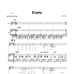 Ноты Joni Mitchell - Ethiopia - предпросмотр