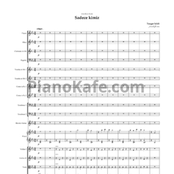 Ноты Toygar Isikli - Sadece İkimiz (Партитура и партии) - предпросмотр