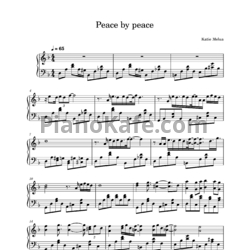 Ноты Katie Melua - Piece by piece - предпросмотр