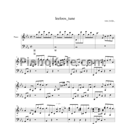 Ноты Maksim Mrvica - Leeloo's tune - предпросмотр