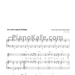 Ноты Antonio Carlos Jobim & Ronaldo Bastos - Um certo capitão Rodrigo - предпросмотр