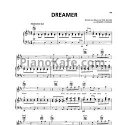 Ноты Supertramp - Dreamer