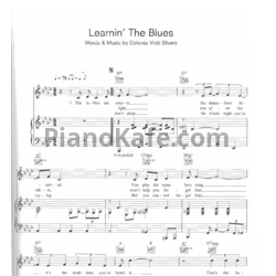 Ноты Katie Melua - Learnin' the blues - предпросмотр