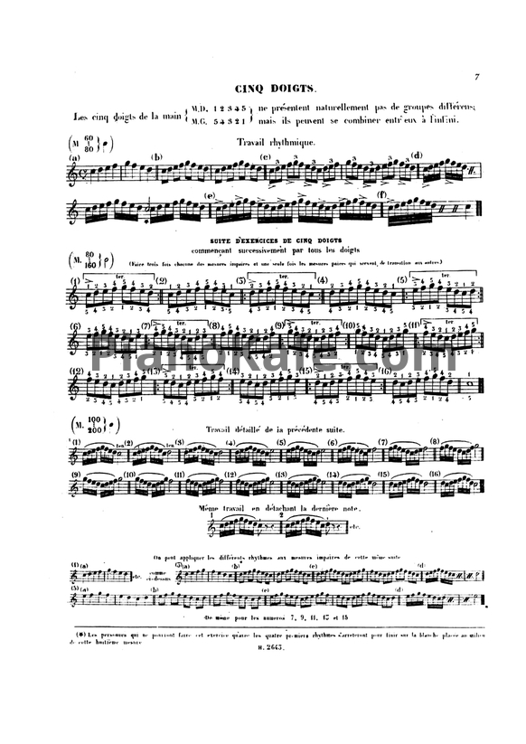 Ноты Камиль Стамати - Le rhythme des doigts (Op. 36) - PianoKafe.com