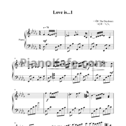 Ноты The Daydream - Love is..1 - предпросмотр