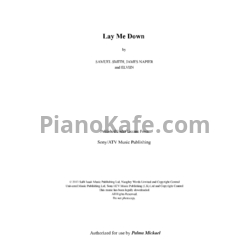 Ноты Константин Работов - Lay me down