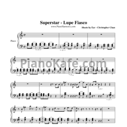 Ноты Lupe Fiasco - Superstar - предпросмотр