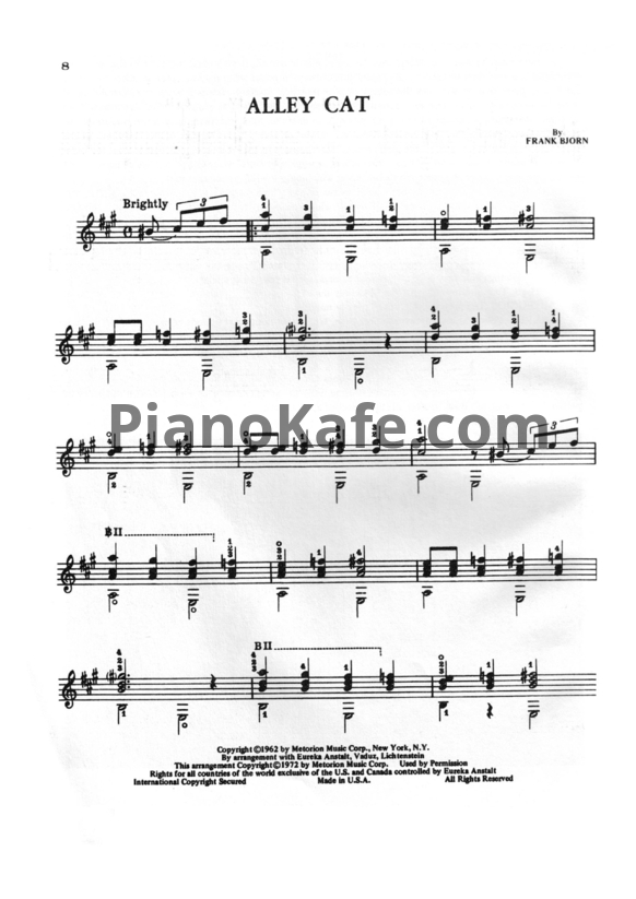 Ноты Mario Abril - Popular songs for classical guitar. Intermediate arrangements - PianoKafe.com