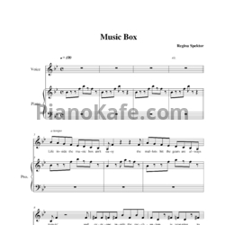 Ноты Regina Spektor - Music box