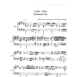 Ноты Usher - Dive