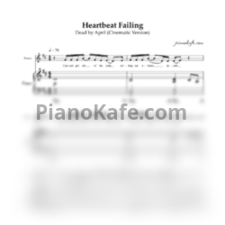 Ноты Dead by April - Heartbeat (Cinematic version)