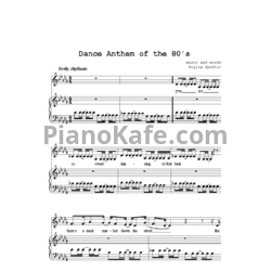 Ноты Regina Spektor - Dance anthem of the 80's