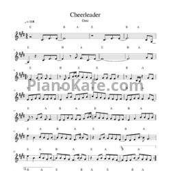 Ноты Omi - Cheerleader